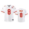 youth chiefs carlos dunlap game white jersey