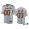 youth chiefs custom gray atmosphere super bowl lvii jersey