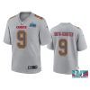 youth chiefs juju smith schuster gray atmosphere super bowl lvii jersey