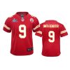 youth chiefs juju smith schuster red game super bowl lvii jersey