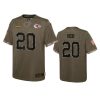 youth chiefs justin reid olive limited 2022 salute to service jersey