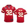 youth chiefs nick bolton red game super bowl lvii jersey