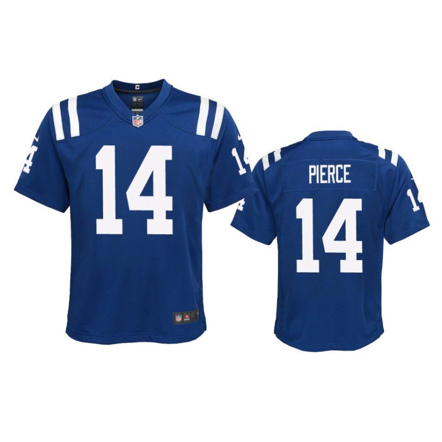 youth colts alec pierce game royal jersey