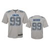 youth colts deforest buckner atmosphere fashion game gray jersey