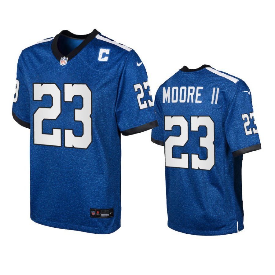 youth colts kenny moore ii indiana nights game royal jersey