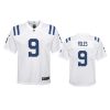 youth colts nick foles game white jersey