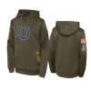 youth colts olive 2022 salute to service hoodie