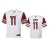 youth commanders carson wentz game white jersey