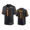 youth commanders jahan dotson alternate game black jersey