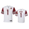 youth commanders jahan dotson game 90th anniversary white jersey