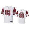 youth commanders jonathan allen game white jersey