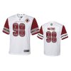 youth commanders phidarian mathis game 90th anniversary white jersey