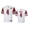 youth commanders taylor heinicke game 90th anniversary white jersey