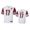 youth commanders terry mclaurin game 90th anniversary white jersey