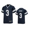 youth cowboys brandin cooks game navy jersey