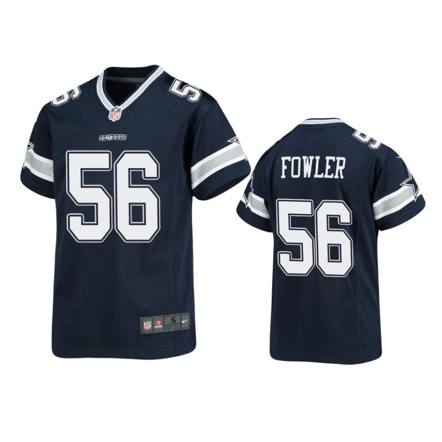 youth cowboys dante fowler jr. game navy jersey