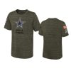 youth cowboys olive velocity 2022 salute to service jersey