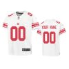 youth custom giants white game jersey