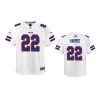 youth damien harris bills white game jersey