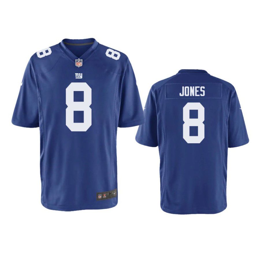 youth daniel jones giants royal game jersey