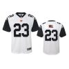 youth daxton hill bengals white game jersey