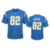 youth deandre carter chargers powder blue game jersey