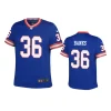 youth deonte banks giants royal classic game jersey