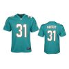 youth dolphins raheem mostert game aqua jersey