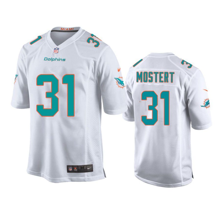 youth dolphins raheem mostert game white jersey