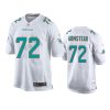 youth dolphins terron armstead game white jersey