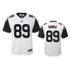 youth drew sample bengals white game jersey