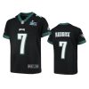 youth eagles haason reddick black game super bowl lvii jersey