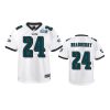 youth eagles james bradberry white game super bowl lvii jersey