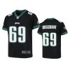 youth eagles landon dickerson game black jersey