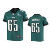 youth eagles lane johnson midnight green game super bowl lvii jersey