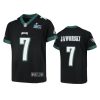 youth eagles ron jaworski black game super bowl lvii jersey