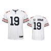 youth equanimeous st. brown bears white game jersey
