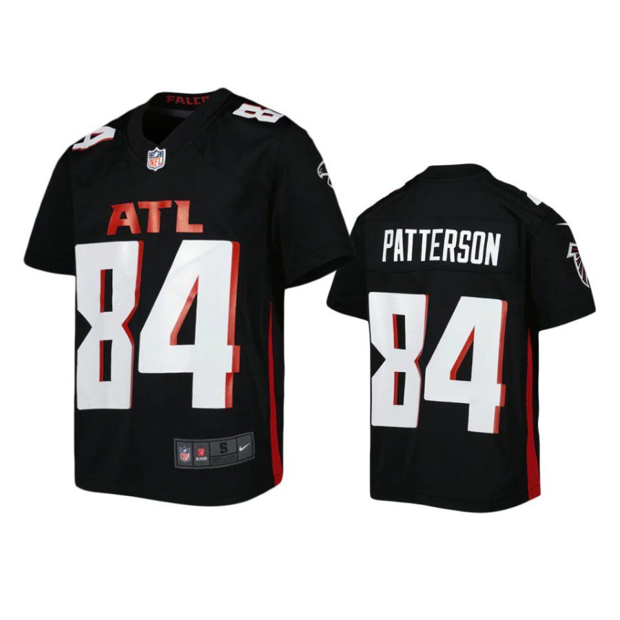 youth falcons cordarrelle patterson black alternate game jersey