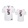 youth falcons drake london game white jersey