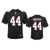youth falcons troy andersen throwback game black jersey