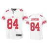 youth giants marcus johnson game white jersey