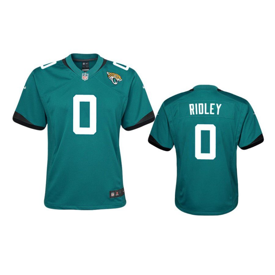 youth jaguars calvin ridley game teal jersey