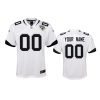youth jaguars custom game white jersey