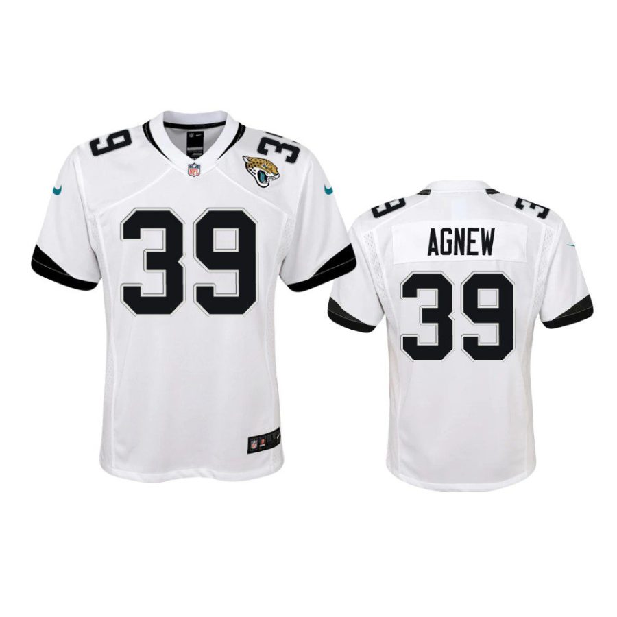 youth jaguars jamal agnew game white jersey