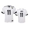 youth jaguars marvin jones game white jersey