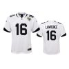 youth jaguars trevor lawrence game white jersey