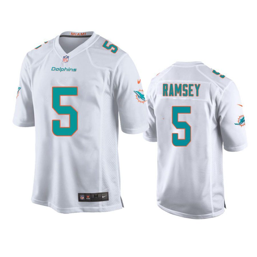 youth jalen ramsey dolphins white game jersey