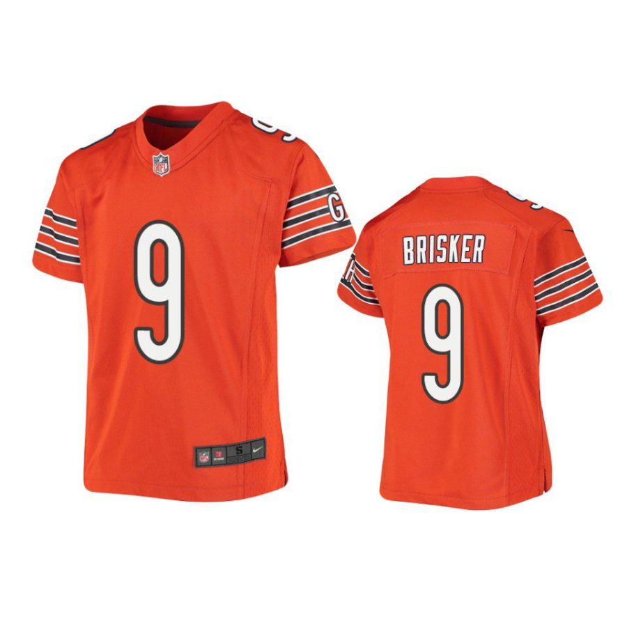youth jaquan brisker bears orange game jersey