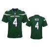 youth jets d.j. reed game green jersey