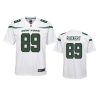 youth jets jeremy ruckert game white jersey